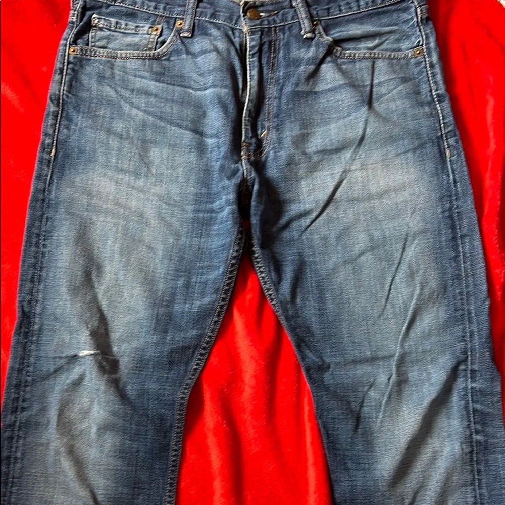 Levi’s Men's Blue Jeans L 30 - Picture 4 of 8